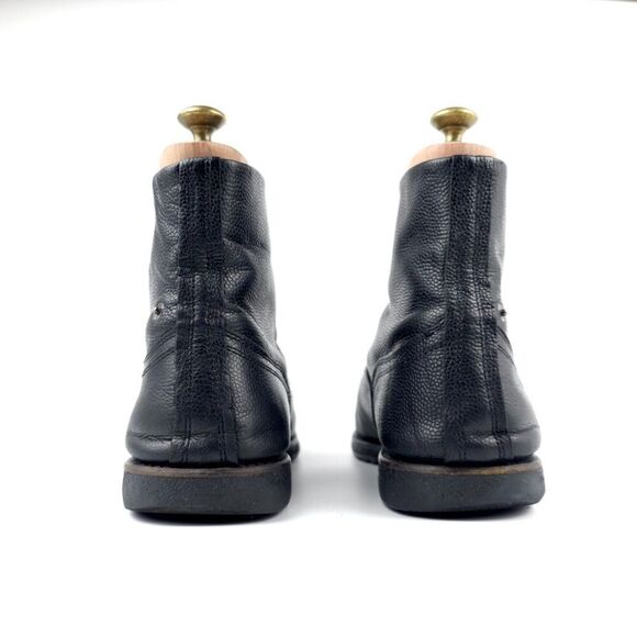 DIESEL Pure Hi Split Combat Boot Black Leather 90s Minimal Grunge Moto Biker Y2k main image 7